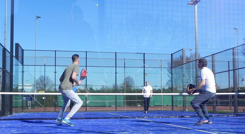 Padel op de Goese Maan en TV Kapelle