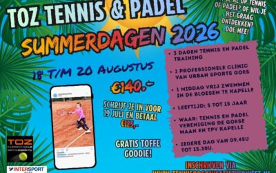 TOZ Tennis & Padel Summerdagen 2026